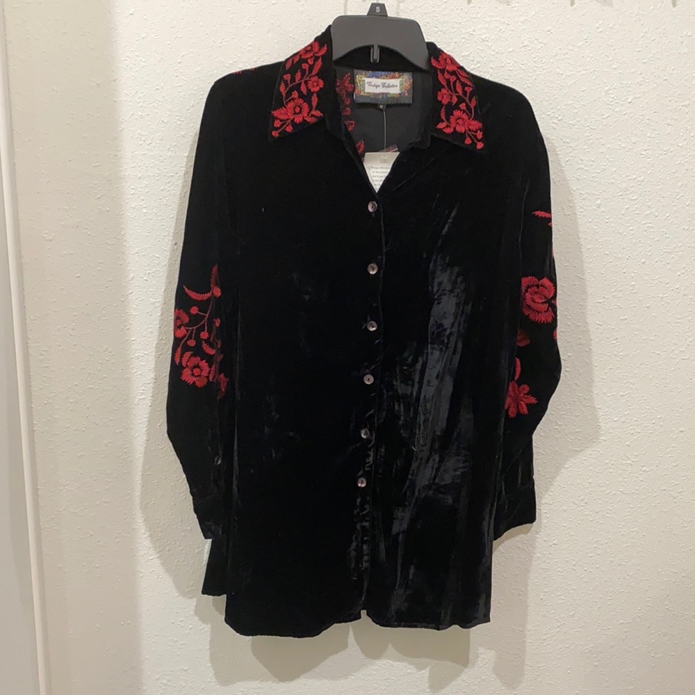 Velvet Tunic/shirt dress
